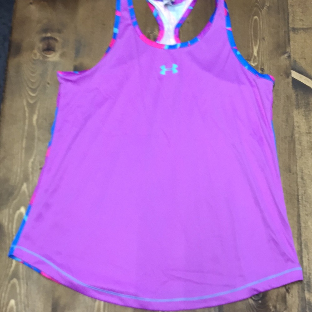 Girls under armour tank